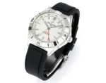 Breitling Replica Watch Bands Rubber Mechanical Etc.2836 GMT Dual-time Movement 40MM Black Rubber Bracelet White Watch